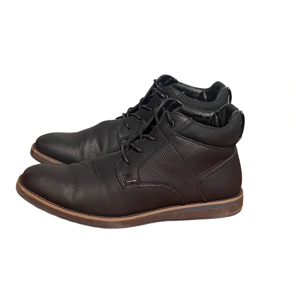 Men's Nunn Bush Chase Plain Toe Lace Up Chukka Boot Size 8